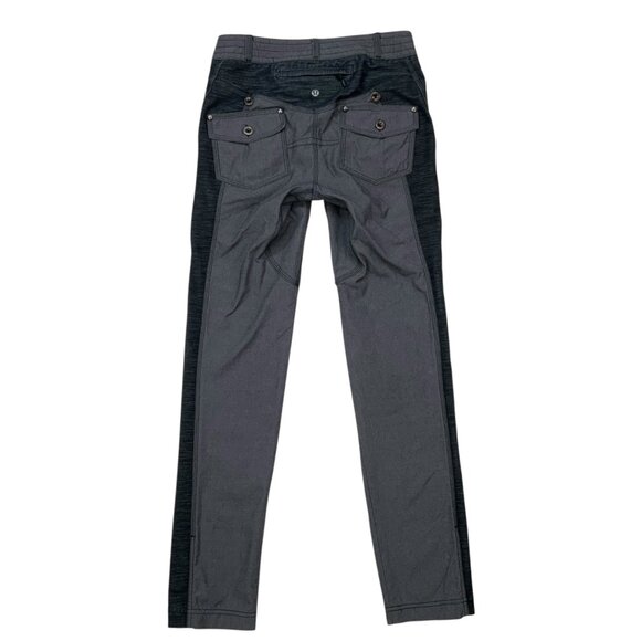 Lululemon Ride On Pant 4 Black Fossil Gray W5734S - Picture 2 of 14